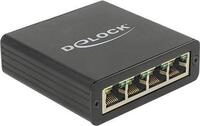 DeLock Adapter USB 3.0 > 4 x Gigabit LAN - Netzwerkadapter - USB 3.0 - Gigabit