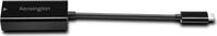Kensington CA1100E - Netzwerkadapter - USB 3.1 / Thunderbolt 3 - Gigabit Ethernet x 1