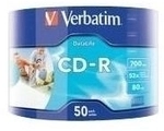 Verbatim DataLife - 50 x CD-R - 700MB (80 Min) 52x - bedruckbare Oberfl&auml;che -