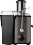 Black+Decker BXJE600E Zentrifugal-Entsafter, 600, Edelstahl, rostfrei, Grau