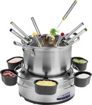 Princess 172680 Familienfondueset - 8 Person(en) - 1,2 l - Edelstahl - Rund -