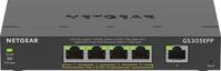 NETGEAR Plus GS305EPP - Switch - Smart - 5 x 10/100/1000 (4 PoE+) - Desktop,