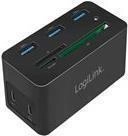 Logilink Dockingstation USB 3.2 (G1) HDMI,10-Port,PD4,schw. (UA0370)