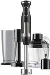 Black+Decker BXHBA1500E Stabmixer, 1500, Edelstahl (BXHBA1500E)