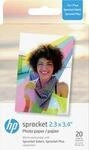 HP Sprocket Select 20 Pack.Papier 2.3x3.4 (HPIZL2X320)