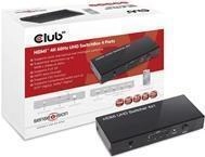 Club 3D SenseVision CSV-1370 - Video/Audio-Schalter - 4 x HDMI