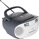 Reflexion CD-Radio DAB+, DAB, UKW AUX, CD, DAB+, Kassette, UKW, USB Wei&szlig;, Grau