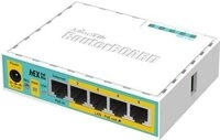 MikroTik RouterBOARD hEX lite RB750UPr2 - Router - 4-Port-Switch (RB750UPr2)