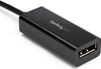 StarTech.com CDP2DP14B USB-C auf DisplayPort Adapter (8K 30Hz, HBR3 Adapter,