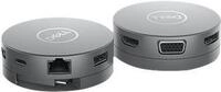 DELL Mobile Adapter DA310 - Dockingstation - USB-C - VGA, HDMI, DP, USB-C - GigE -