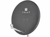 Triax 120514, Triax TDA 80A Satellitenantenne 10,7 - 12,75 GHz Anthrazit - Grau