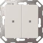 Gira Taster Wippe KNX, 2f, Reinwei&szlig; 517327 (517327)