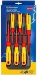 Knipex VDE Schraubendreher-Set 6teilig Kreuzschlitz Pozidriv, Kreuzschlitz Phillips