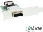 SAS Slotblech, ext. SFF8088 auf int. SFF8087, inkl. Low Profile Slotblech (27650)