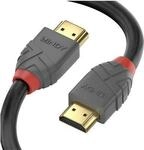 Lindy Anthra Line - HDMI mit Ethernetkabel - HDMI (M) bis HDMI (M) - 20 m -