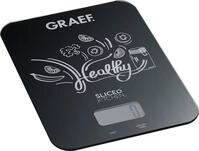 Graef KS202EU DeliKitchen K&uuml;chenwaage schwarz (KS202EU)