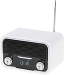Adler AD 1185 - Tragbar - FM - LCD - Mikro-USB - USB Typ-A - Wei&szlig; - Monochromatisch