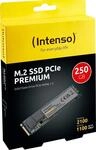 Intenso PREMIUM - SSD - 250GB - intern - M.2 2280 - PCI Express 3.0 x4 (NVMe)