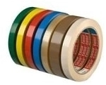 tesa Verpackungsklebeband 4204, 25 mm x 66 m, transparent aus PVC, mit