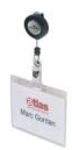 DURABLE Namensschild 60x90mm mit Jojo 1 Pg. &agrave; 10 St&uuml;ck 813819