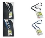 DURABLE Namensschild A6 mit Textilband 20 DUO PP 1 Pg. &agrave; 10 St&uuml;ck 852507