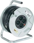 Brennenstuhl Kabeltrommel 50.00 m Schwarz Schutzkontakt-Stecker Brennenstuhl