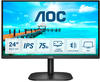 AOC 24B2XD, AOC 24B2XD - Full HD Monitor - 23.8 " - 1.920 x 1.080 Pixel - 75 Hz - IPS
