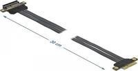 Delock PCI Express x4 to x4 with flexible cable - Riser Card (85768)