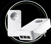 devolo Magic 2 LAN triple - Starter Kit - Bridge - 1GbE, HomeGrid - an Wandsteckdose
