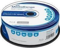 MediaRange - 25 x BD-R - 50GB 6x - Spindel (MR508)