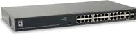 Level One LevelOne 26-Port Web Smart Gigabit PoE Switch,24 PoE Outputs (GEP-2651)