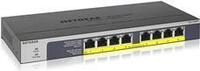 NETGEAR GS108PP - Switch - 8 x 10/100/1000 (PoE+) - Desktop, an Rack montierbar,