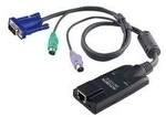 ATEN KA7520 - Tastatur- / Video- / Maus- (KVM-) Adapter - RJ-45 (W) - PS/2, 6-polig,