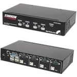 StarTech.com 4 Port VGA USB KVM Switch mit Hub - Professioneller VGA KVM Umschalter -