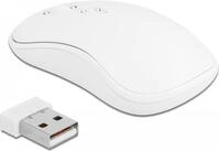 DeLOCK - Tastatur-und-Maus-Set - kabellos - 2,4 GHz - QWERTZ - Deutsch - wei&szlig; -