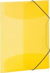 HERMA 19502, HERMA 19502 Polypropylene (PP) Durchscheinend - Gelb Aktendeckel (19502)
