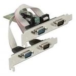 Delock PCI Express Karte zu 4 x Seriell RS-232 (89557)