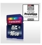 Transcend - Flash-Speicherkarte - 16GB - Class 10 - SDHC (TS16GSDHC10)