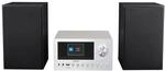 Medion LIFE P85003 Micro HiFi-System 30W Silber DAB+ Bluetooth WLAN CD