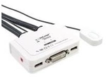 INLINE - KVM-/Audio-/USB-Switch - 2 x KVM/Audio/USB - 1 lokaler Benutzer - Desktop