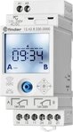 Finder Zeitschaltuhr mit Astrofunktion, Serie 12 12.A2.8.230.0000 90 - 264 V DC/AC 2