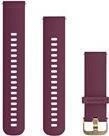 Garmin Ersatzarmband 20mm Silikon Lila/Gold Schnalle (010-12691-05)