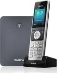 Yealink W76P DECT VoIP-Telefon - Schnurloses System mit Basisstation - 10