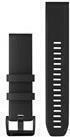 Garmin QuickFit&reg; 22-Uhrenarmb&auml;nder - Silikon Schwarz/Schwarz (010-12901-00)