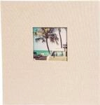 Album GOLDBUCH 27723 Bella Vista sandgrau 30x31/60 Seiten, wei&szlig;e Bl&auml;tter -