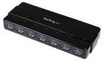 StarTech.com 7 Port SuperSpeed USB3.0 Hub - Hub - 7 x SuperSpeed USB3.0 - Desktop