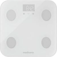 Medisana BS 600 WiFi K&ouml;rperanalysewaage W&auml;gebereich (max.)=150 kg Wei&szlig; Mit