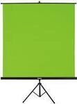 Hama - Hintergrund - Gewebe - 1.8 m x 1.8 m - Chroma-Key - gr&uuml;n