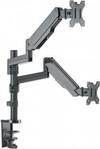 Manhattan Universal Gas Spring Dual Monitor Mount - Tischhalterung f&uuml;r 2