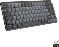 Logitech Master Series MX Mechanical Mini - Tastatur - hinterleuchtet - kabellos -